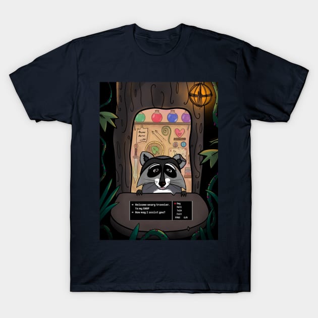 Welcome Weary Traveler T-Shirt by Dream Elixir